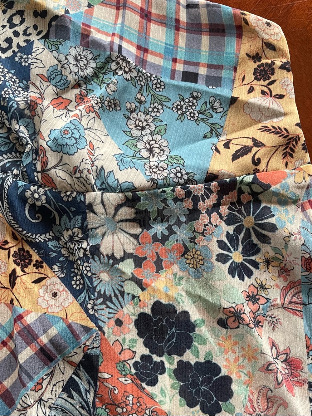 Primark patchwork halter top - Picture 2 of 5